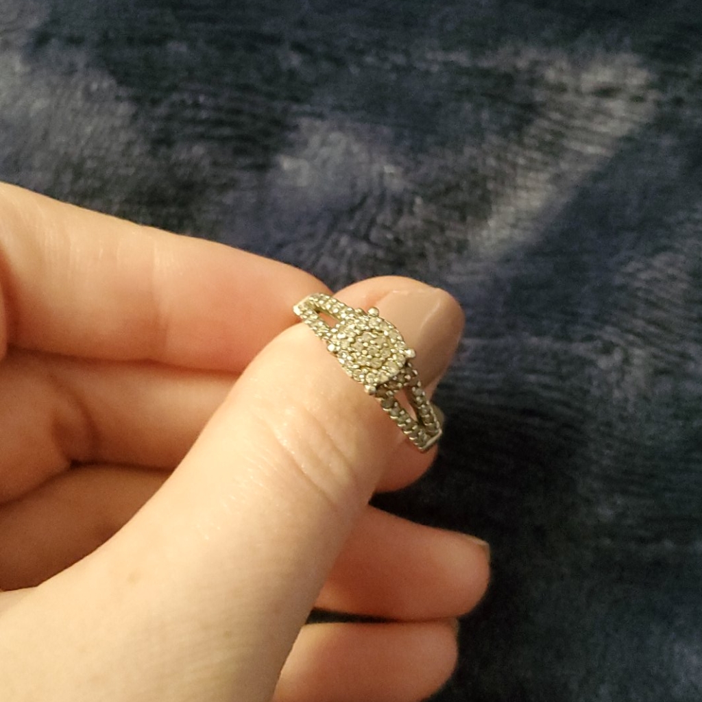 925 Diamond Ring